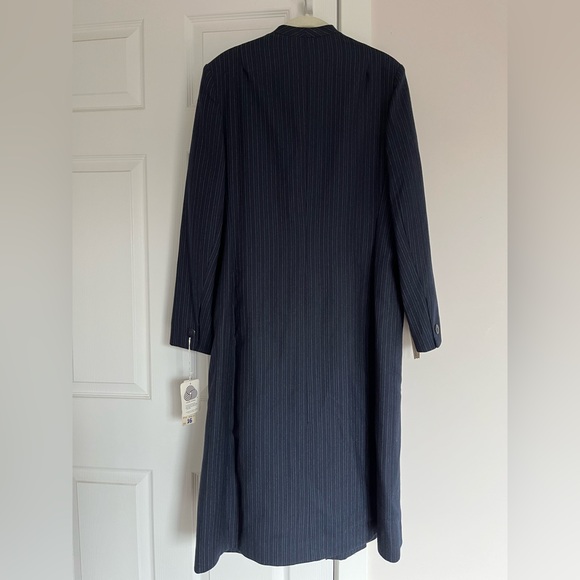 NWT - Vintage Jim Baldwin Suits Galore Merino Wool Coat (Size 16) - Picture 9 of 13